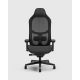 5. Fractal Design Refine 2 Mesh Dark Gaming-Stuhl, gepolsterter Sitz, Schwarz