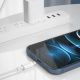 5. Dudao L6X USB-C - Lightning PD 20W 1m Kabel - Weiß
