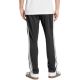 3. adidas Herren-Trikothose mit 3 Streifen, normaler Passform und offenem Saum, Schwarz, JI8802