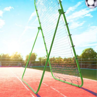 8. REBOUNDER-TRAININGSRAHMEN ZUM PREDIGEN EINES FUSSBALLS 210x120CM ENERO