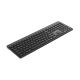 6. GEMBIRD Kabelloses Tastatur- und Maus-Set Slim Pro Business, Dual-Modus: 2,4 GHz + Bluetooth, russisches Layout, Schwarz
