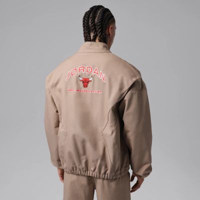 Herrenjacke Air Jordan Flight Men's Graphic Workwear Jacket Khaki - IF1822-247