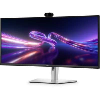 3. DELL Pro P P3426WEV Computermonitor 86,6 cm (34,1") 3440 x 1440 px Wide Quad HD LCD Schwarz, Silber