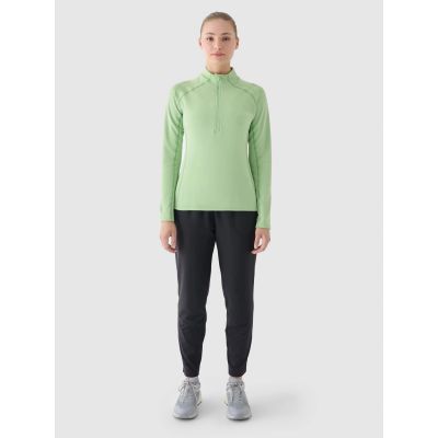 2. Damen-Trainings-Sweatshirt, schmal geschnitten, schnelltrocknend, Größe 4F 4FWAW24TFSWF411-41S