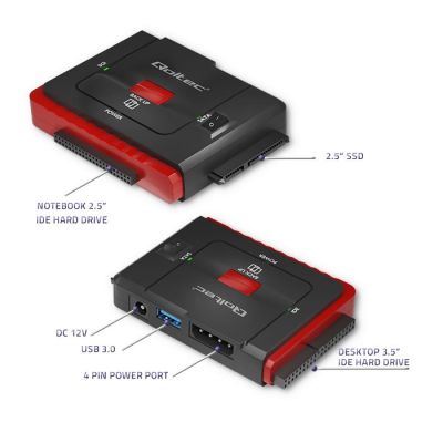 2. QOLTEC Adapter USB 3.0 auf IDE | SATA III