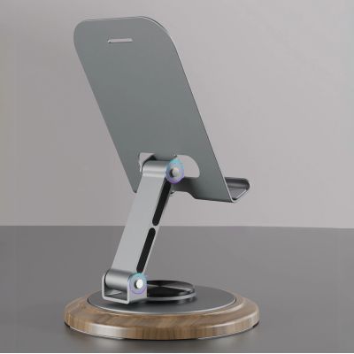 6. Dudao F17M 360° Metall-Telefonständer - grau