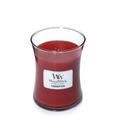 CINNAMON CHAI WOODWICK Mittlere Kerze