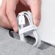 14. Baseus Superior USB - USB Typ C Datenschnellladekabel 66 W (11 V / 6 A) Huawei SuperCharge SCP 1 m schwarz (CATYS-01)