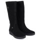 21. Rieker W R237 wasserdichte Nubukstiefel mit Schaffellfutter