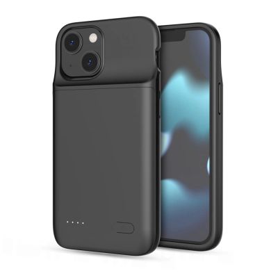 2. Tech-Protect PowerCase-Hülle für iPhone 12 mini / 13 mini mit 4700-mAh-Powerbank – Schwarz