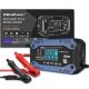 36. QOLTEC STD AGM GEL LIFEPO4-AKKU-LADEGERÄT | GLEICHRICHTER MIT REPARATURFUNKTION | 12–24 V | 10 A | LCD | 9-STUFIGES LADEN