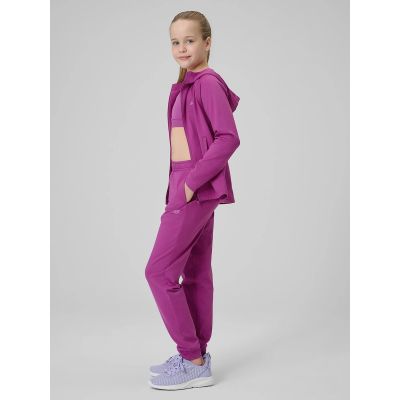 4. Sport-Jogginghose für Mädchen 4F 4FJRSS26TFTRF1458-53S