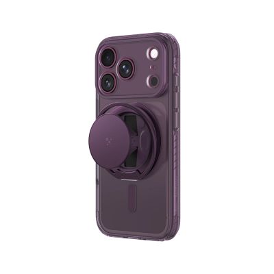 2. AmazingThing Titan Pro Pop Lens Case für iPhone 18 Pro Max mit Kameraabdeckung, Halterung und Ständer, MagSafe-kompatibel – Lila