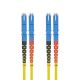 Helos 254573 InfiniBand/Glasfaserkabel 3 m E-2000 (LSH) Gelb