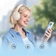9. Baseus Bass BH1 Lite Kabelloser On-Ear-Kopfhörer mit Bluetooth 6.0 – Weiß