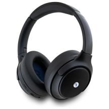 BMW Bluetooth ANC On-Ear-Kopfhörer BMBHKL601SSLVK schwarz/schwarze Metalllogos