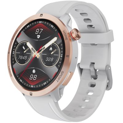 Damen-Smartwatch RUBICON RNCF14 Roségold/Weiß SMARUB251