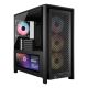 3. Corsair FRAME 4000D LCD RS ARGB Midi-Tower Schwarz