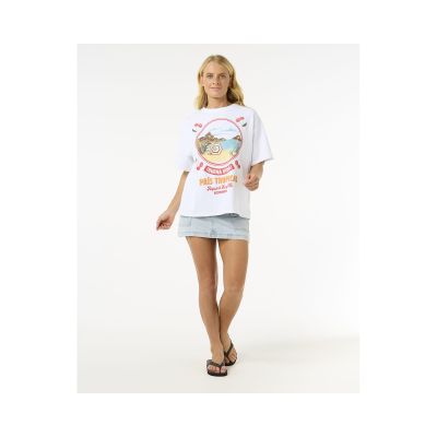 4. RIP Curl Cove Heritage T-Shirt Weiß