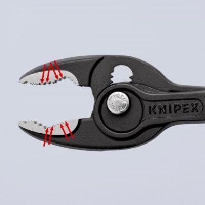 11. Knipex TwinGrip Anti-Rutsch-Zange
