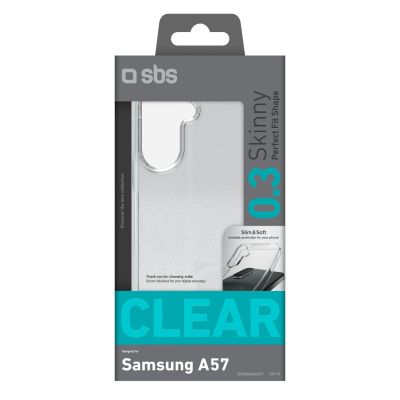 8. SBS Skinny Cover für Samsung Galaxy A57 – Transparent