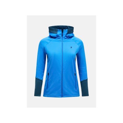 PEAK PERFORMANCE W Rider Essentials Zip-Hoodie Blau