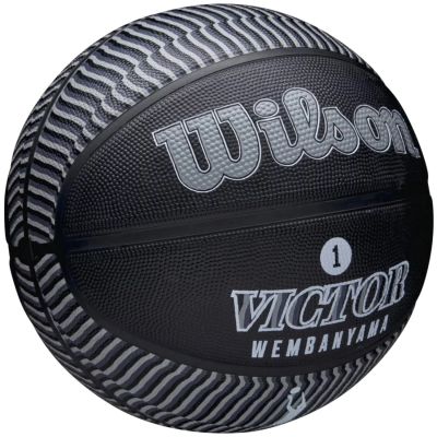 3. Wilson NBA Player Icon Victor Wembanyama Outdoor-Ball WZ3017801XB