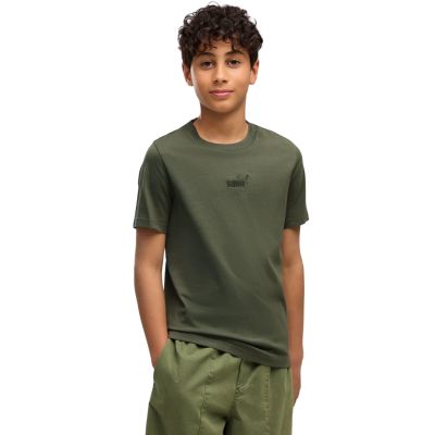 Puma ESS Small No. 1 Logo Centered Tee Khaki 692975 86