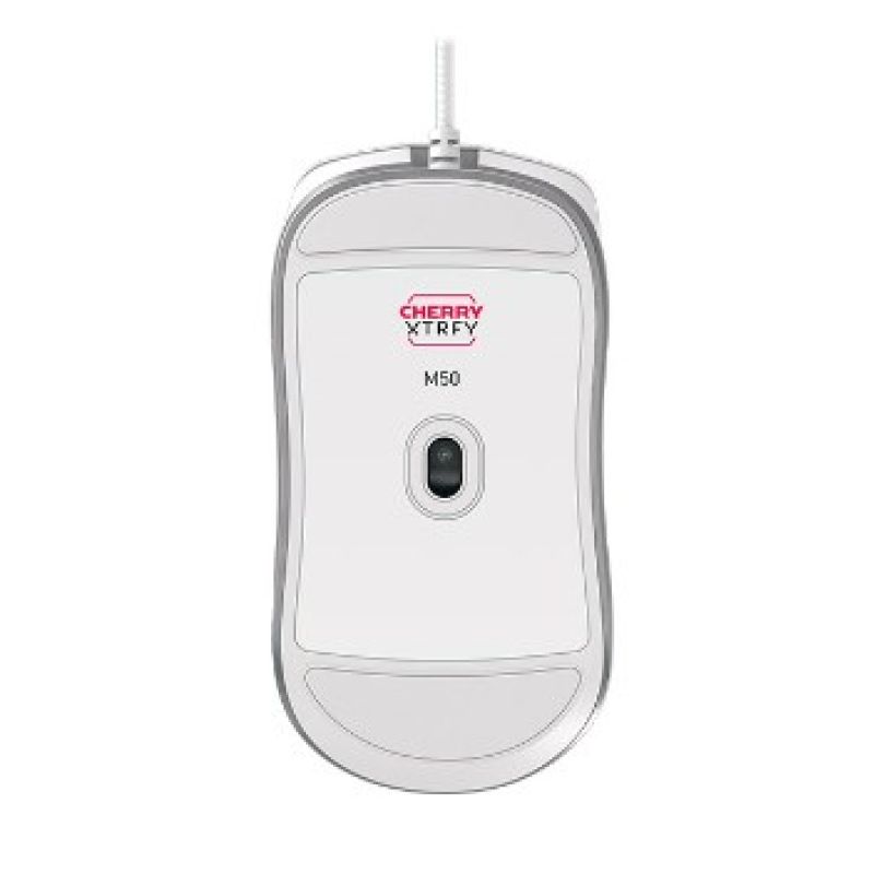 5. CHERRY XTRFY M50 kabelgebundene Maus weiß