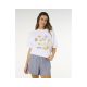 6. RIP CURL Damen Beach Days Nadelstreifen-Shorts Blau