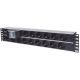 9. Intellinet 19" Rackmount-Steckdosenleiste 2U, 15 Schuko-Steckdosen, Doppelschalter, 3 m Kabel
