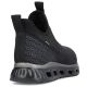 33. Rieker W RKR616 bequeme Schlupfstiefelette, schwarz
