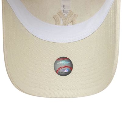 3. New Era 9TWENTY Midi Linen New York Yankees Cap 60856309 Beige OSFM