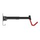 13. MACLEAN Fahrradhalter / Wandhalterung, horizontal, Stahl, max. Traglast 30 kg, Winkelverstellung MC-172