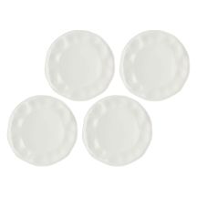 LA PORCELLANA BIANCA LUNIA Set mit 4 Speisetellern 32 cm