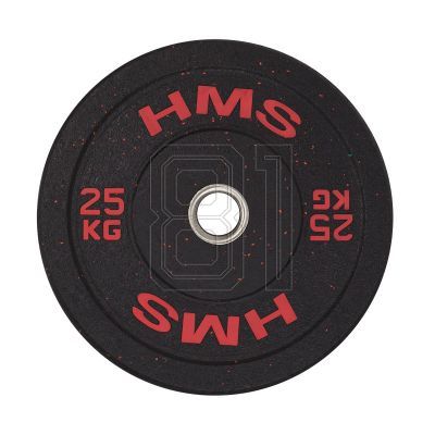 27. HMS RED BUMPER Olympiascheibe 25 kg HTBR25 