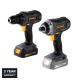 Werkzeugsatz CDL1218CWL1218E 18VBL 2AH