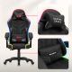 6. Huzaro Force 2.7 RGB Schwarzer Gaming-Stuhl