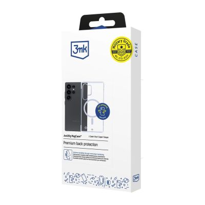 2. 3mk Just20g MagCase für Samsung Galaxy S25 Ultra - Transparent