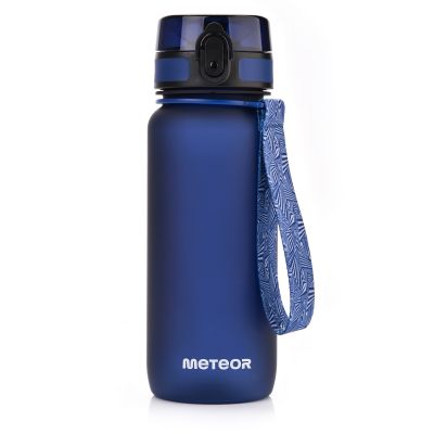 44. Meteor 650 ml marineblaue Sportflasche