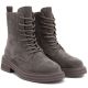 8. Damen-Ankle-Boots aus Leder, khakifarbenes Wildleder, Sergio Leone TR-02