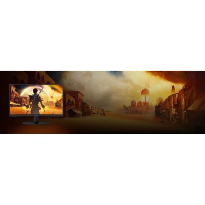 5. AOC G4 23,6" VA FHD 180Hz Computermonitor 59,9 cm (23,6") 1920 x 1080 px Full HD LCD Schwarz, Rot