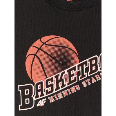 6. Normales bedrucktes Jungen-T-Shirt 4F 4FJRSS26TTSHM4278-20S