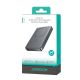 24. Joyroom JR-PBM08 Pro Powerbank 22,5 W 10000 mAh mit kabelloser Ladefunktion und 2x USB-C-Anschlüssen – Grau
