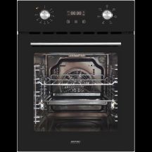 Einbau-Elektrobackofen MPM-45-BO-22, 45 cm, schwarz, mit Heißluft- und Grillfunktion