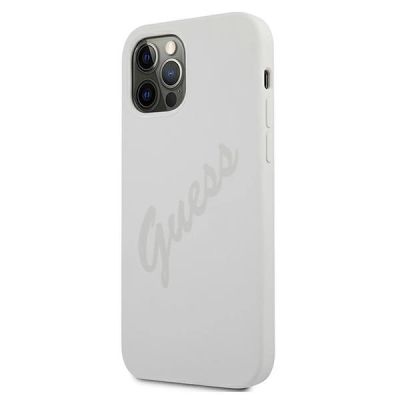 2. Guess GUHCP12LLSVSCR iPhone 12 Pro Max 6,7" Creme/Creme Hardcase Script Vintage