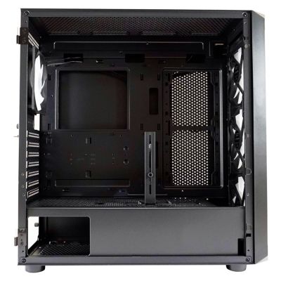 13. LC-Power Gaming 804B – Midi-Tower – PC-Gehäuse – ATX – Micro-ATX – Mini-ITX – Metall – Kunststoff – Gehärtetes Glas – 16 cm