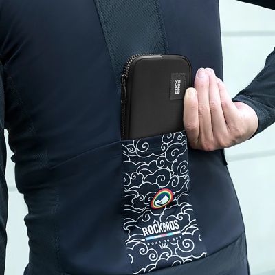 3. Rockbros Fahrradtasche 30990043003 für Handy, Schlüssel, Geldbörse 0,15 l – Schwarz