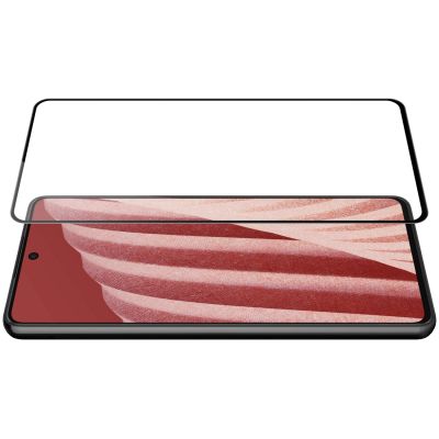 4. Nillkin CP+PRO ultradünnes Vollbild-Hartglas mit 0,2 mm Rahmen 9H Samsung Galaxy A73 schwarz