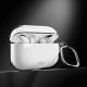 5. Puro 0.3 Nude Hülle für AirPods Pro 3 – Transparent